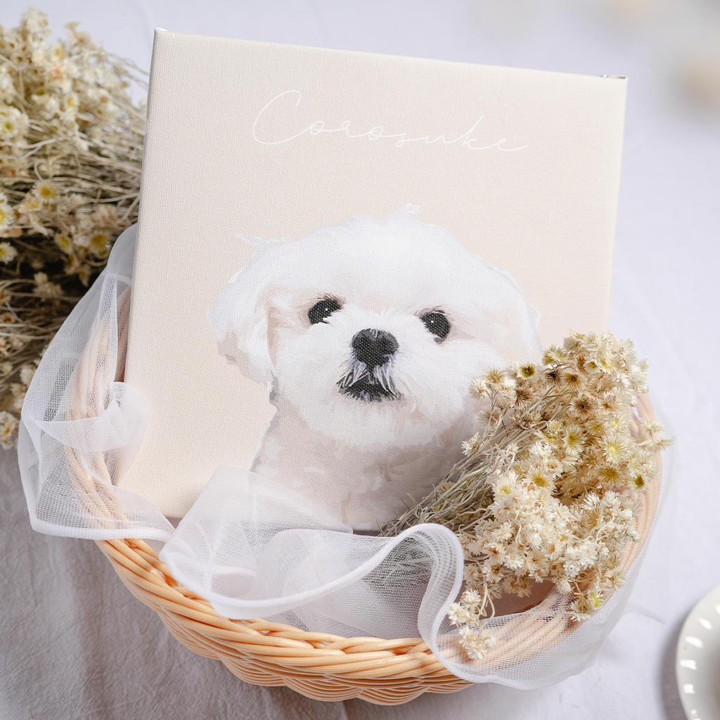 オーダーメイドペットアート うちの子アート アート風