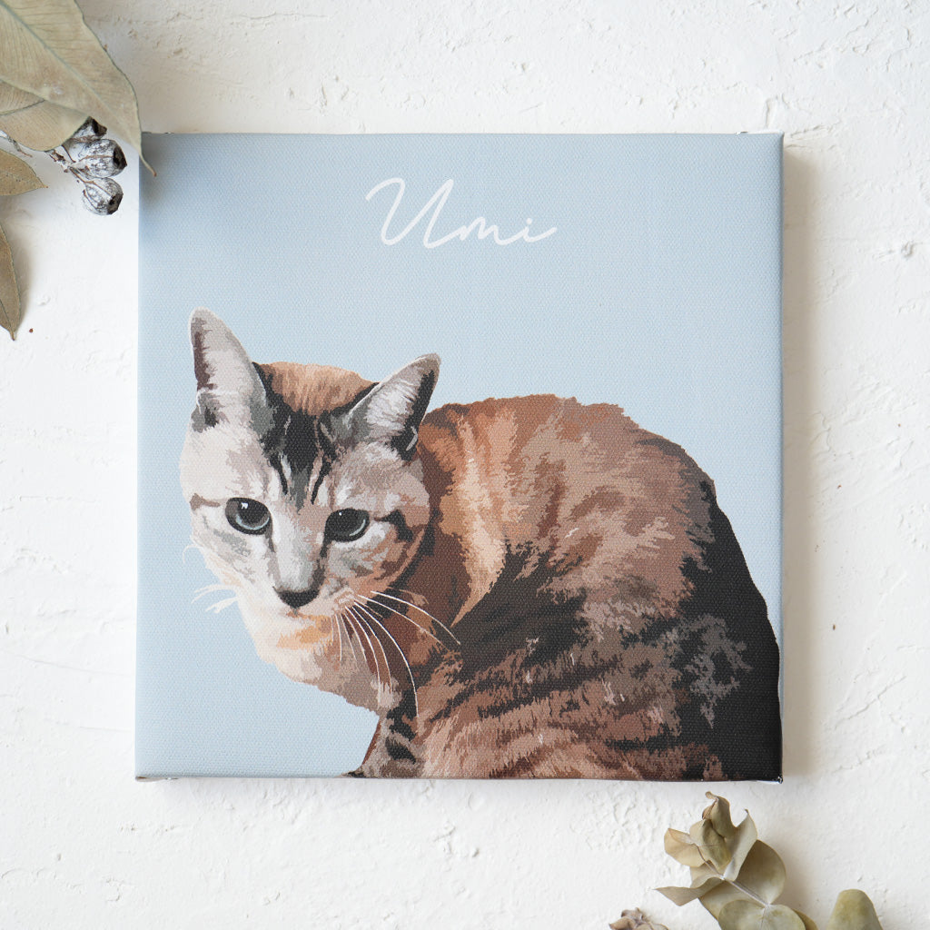 オーダーメイドペットアート うちの子アート アート風