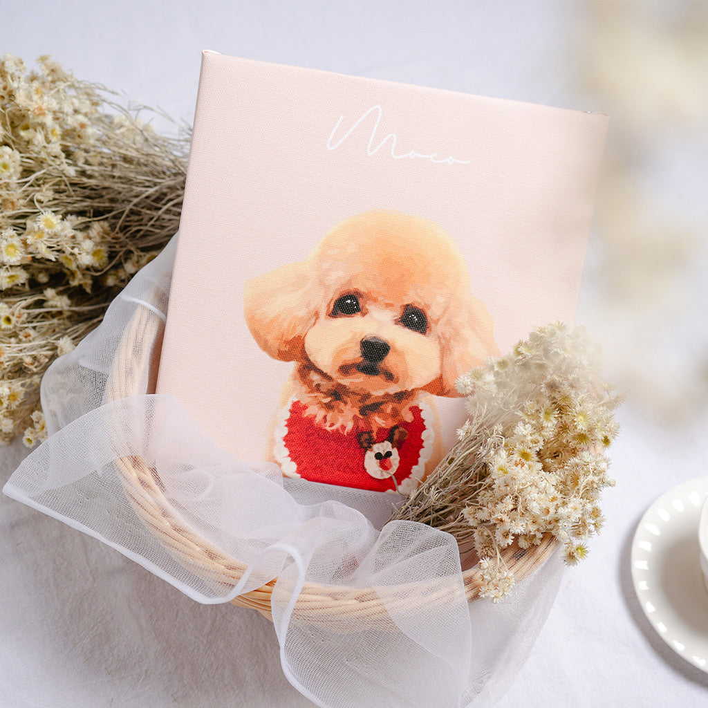 オーダーメイドペットアート うちの子アート アート風