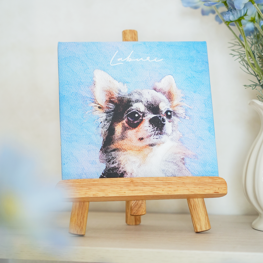 オーダーメイドペットアート うちの子アート 水彩画風